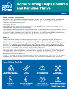 Cover Image: Home Visiting State and County Fact Sheets 2023